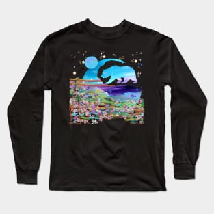 Moon Bear Long Sleeve T-Shirt